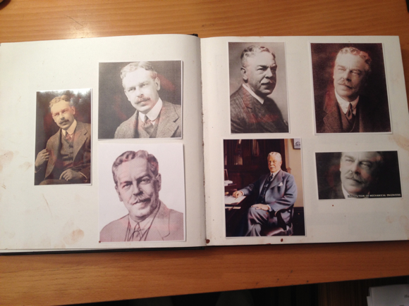 Hazel Reeves' book for Gresley maquette project