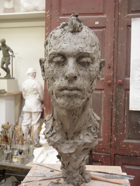 Adam - a sculpture by Hazel Reeves