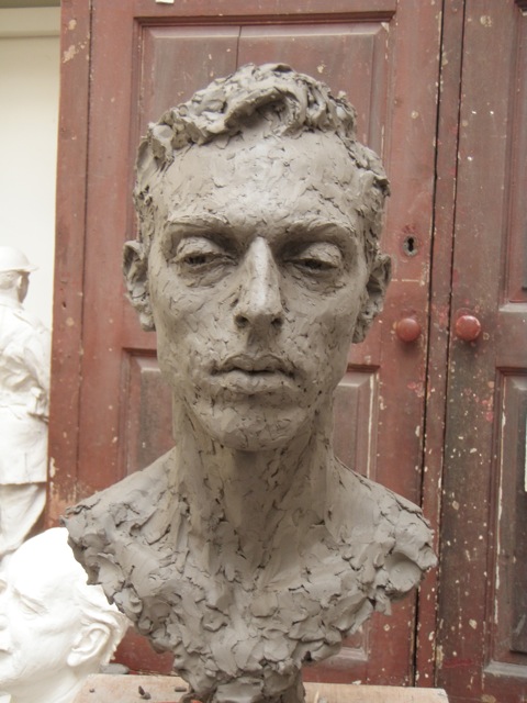 Adam - sculpture by Hazel Reeves