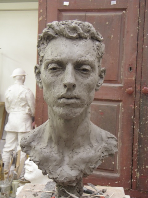 Adam - a sculpture by Hazel Reeves