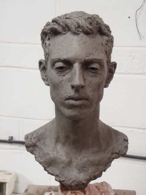 Adam - sculpture by Hazel Reeves