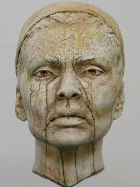 Alyona weeps - sculpture by Hazel Reeves