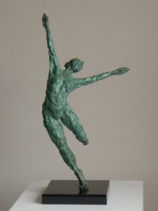 Dance V - sculpture by Hazel Reeves