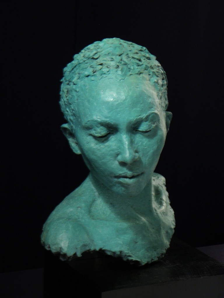 Mercy II - sculpture by Hazel Reeves, sculpted at Dorich House Museum