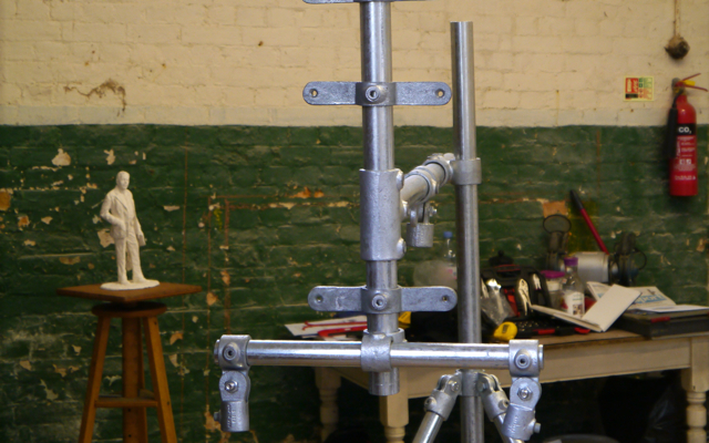 Gresley statue – making the main armature