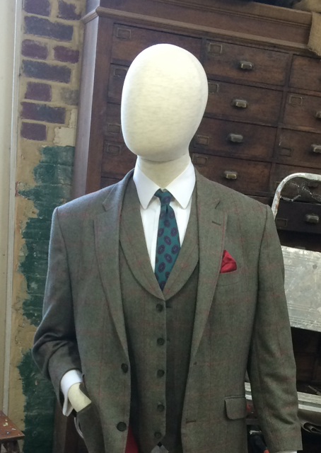 Mannequin for the Gresley statue