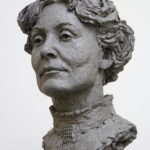 Emmeline Pankhurst - sculpture by Hazel Reeves