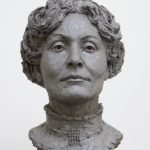 Emmeline Pankhurst - sculpture by Hazel Reeves