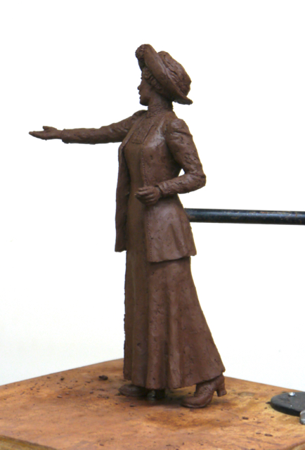 Emmeline Pankhurst sculpture by Haze