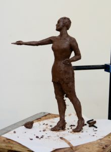 Emmeline Pankhurst - sculpture by Hazel Reeves
