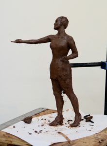 Emmeline Pankhurst - sculpture by Hazel Reeves