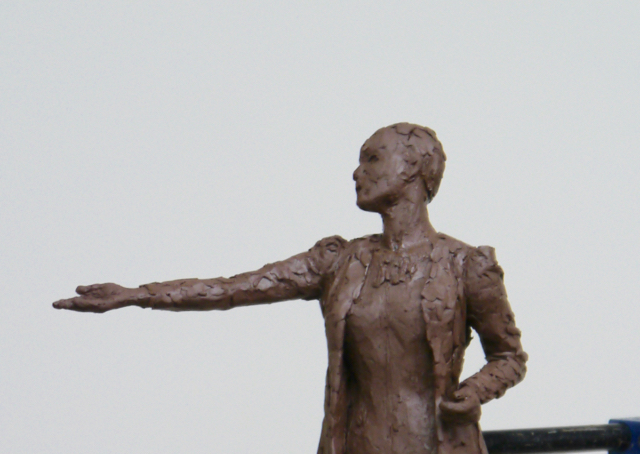 The Pankhurst maquette: working with the model