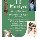 Marking the Martyrs exhibition - private view invitation
