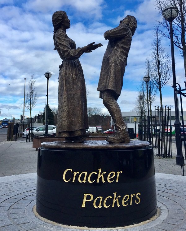 The Cracker Packers statue in Carlisle - photo by Nick Hunt