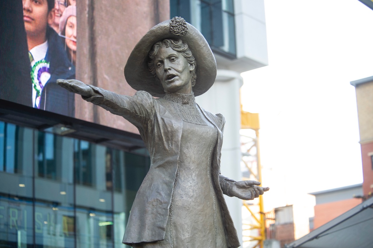 Our Emmeline statue unveiled