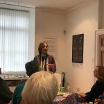 Helen Pankhurst speaks at teh Ambassador scheme launch