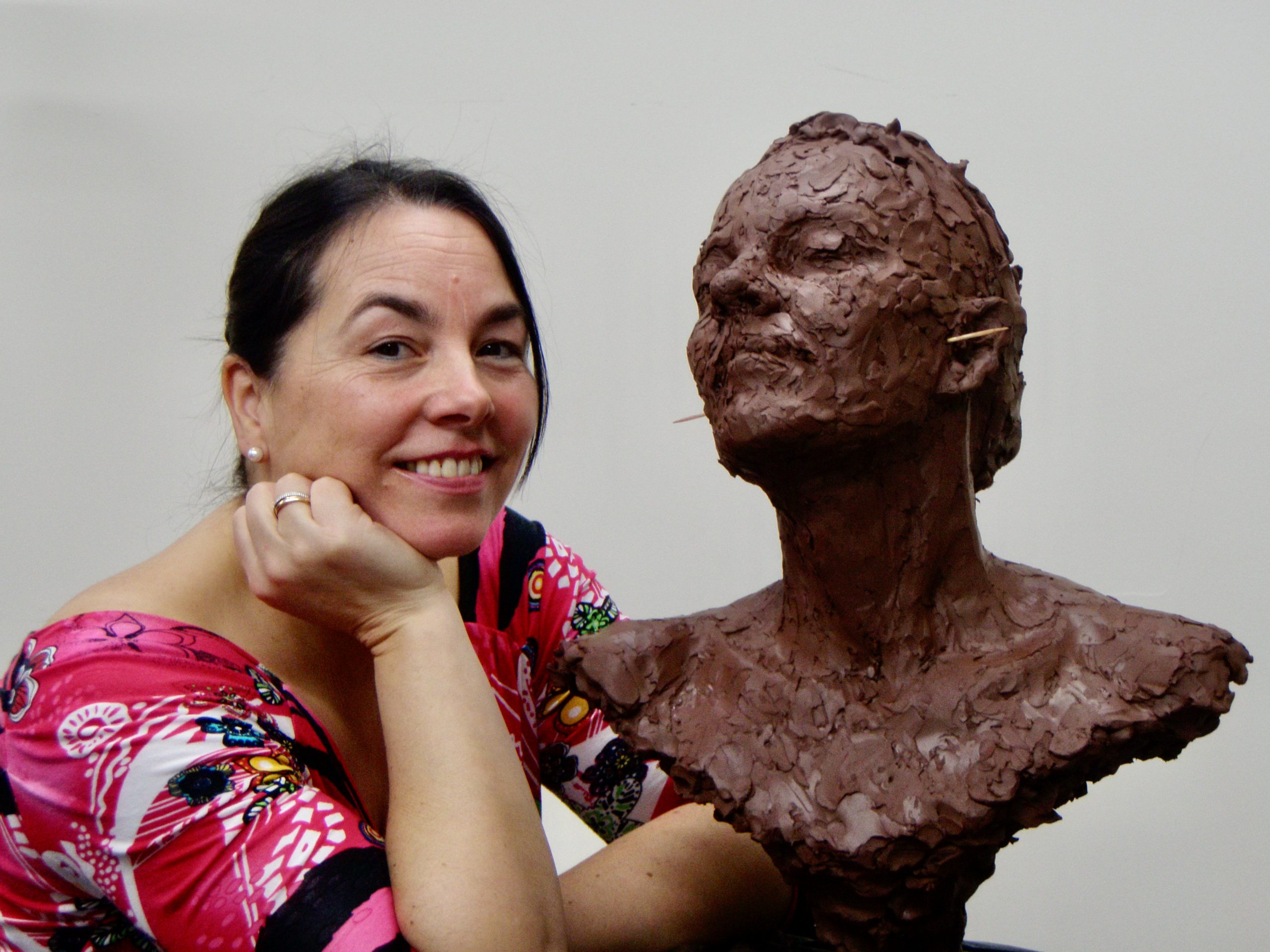 Bronze sculpture - Jennifleur by Hazel Reeves