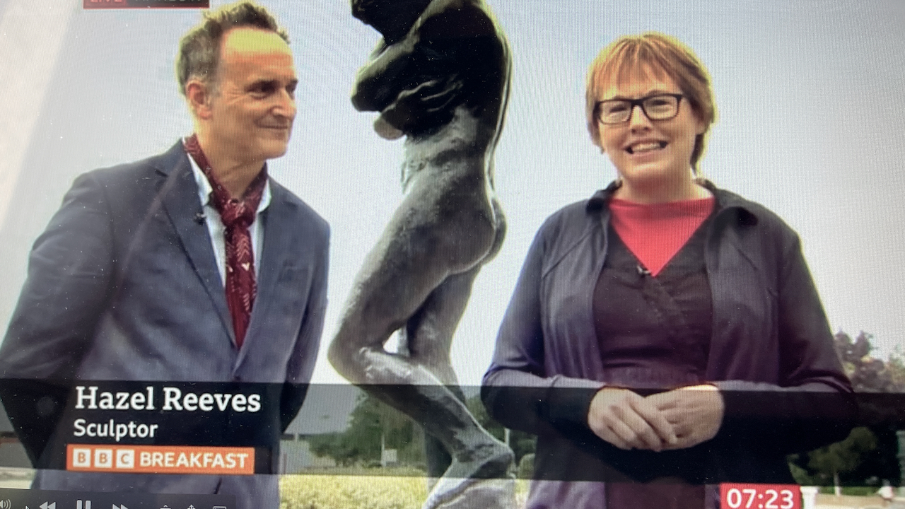 Hazel Reeves and Andrew Ellis on BBC Breakfast
