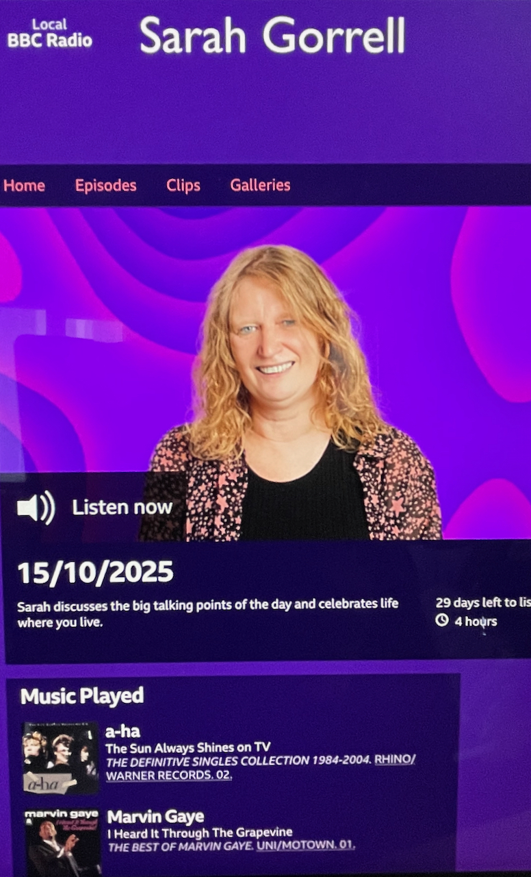 INTERVIEW: with BBC Radio Sussex